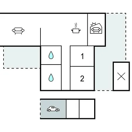 Awesome In Vaeggerlose With Wifi Prázdninový dům *